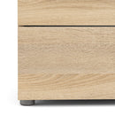Pepe Oak Finish Wooden 4 Chest of Drawers by Lavishway | Chest of Drawers