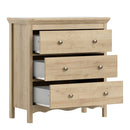 Silkeborg Oak 3 Drawer Chest of Drawers by Lavishway | Chest Of Drawers-41919