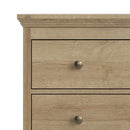 Silkeborg Oak 3 Drawer Chest of Drawers by Lavishway | Chest Of Drawers-41923