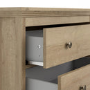 Silkeborg Oak 3 Drawer Chest of Drawers by Lavishway | Chest Of Drawers-41920