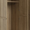 Silkeborg 3 Doors Large Wardrobe by Lavishway | Wardrobe-41875