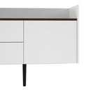 Unit 3 Doors Sideboard in White & Walnut by Lavishway | Sideboards-41373