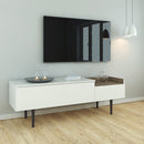 Unit 2 Drawers Sideboard in White & Walnut by Lavishway | Sideboards-41367
