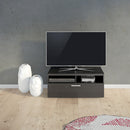 Napoli Black Woodgrain TV Unit by Lavishway | TV Units Cabinets-41190