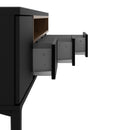 Roomers Black and Walnut TV Unit by Lavishway | TV Units Cabinets-41208