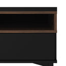 Roomers Black and Walnut TV Unit by Lavishway | TV Units Cabinets-41210