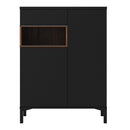 Roomers Black and Walnut Sideboard by Lavishway | Sideboards-41281