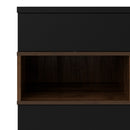 Roomers Black and Walnut Sideboard by Lavishway | Sideboards-41284