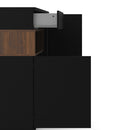 Roomers Black and Walnut Sideboard by Lavishway | Sideboards-41283