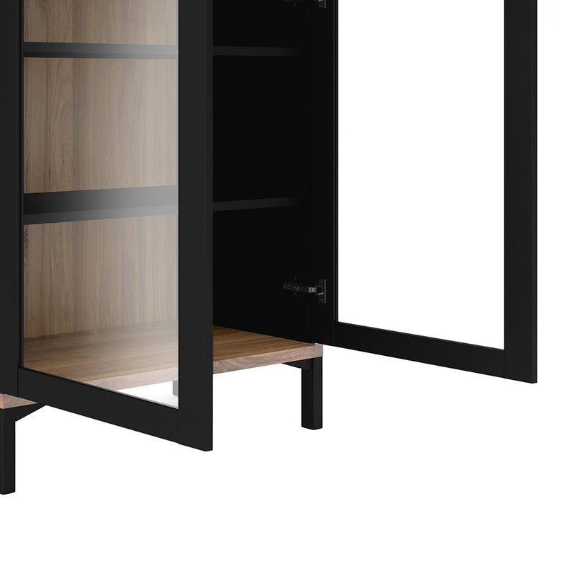Roomers Display 2 Doors Cabinet by Lavishway | Display Cabinets-41318