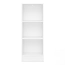 Basic Low Narrow Bookcase With 2 Shelves by Lavishway | Book Shelves and Cabinets-30693