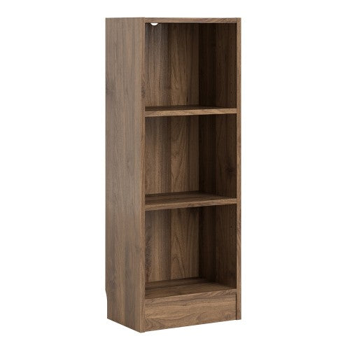 Basic Low Narrow Bookcase With 2 Shelves by Lavishway | Book Shelves and Cabinets-30689