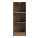 Basic Low Narrow Bookcase With 2 Shelves by Lavishway | Book Shelves and Cabinets-30686