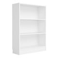 Basic Low Wide Bookcase With 2 Shelves by Lavishway | Book Shelves and Cabinets-30662