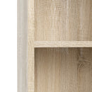 Basic Low Wide Bookcase With 2 Shelves by Lavishway | Book Shelves and Cabinets-30656