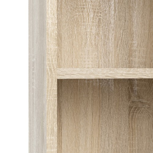 Basic Low Wide Bookcase With 2 Shelves by Lavishway | Book Shelves and Cabinets-30656