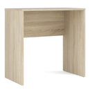 Function Plus Oak Finish Wooden Basic Desk by Lavishway | Wood Desks