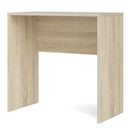Function Plus Oak Finish Wooden Basic Desk by Lavishway | Wood Desks