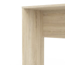 Function Plus Oak Finish Wooden Basic Desk by Lavishway | Wood Desks