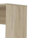 Function Plus Oak Finish Wooden Basic Desk by Lavishway | Wood Desks