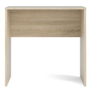 Function Plus Oak Finish Wooden Basic Desk by Lavishway | Wood Desks