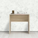 Function Plus Oak Finish Wooden Basic Desk by Lavishway | Wood Desks