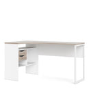 Function Plus Wooden 2 Drawers Corner Desk by Lavishway | Corner Desks