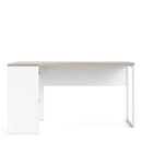 Function Plus Wooden 2 Drawers Corner Desk by Lavishway | Corner Desks