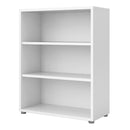 Prima 2 Shelves White Bookcase by Lavishway | Book Shelves and Cabinets-34676