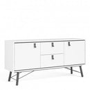 Ry Matt White 2 Door Sideboard by Lavishway | Sideboards-41233