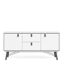 Ry Matt White 2 Door Sideboard by Lavishway | Sideboards-41232