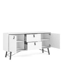 Ry Matt White 2 Door Sideboard by Lavishway | Sideboards-41234
