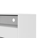 Ry Matt 1 Door 1 Drawer White TV Unit by Lavishway | TV Units Cabinets-41250