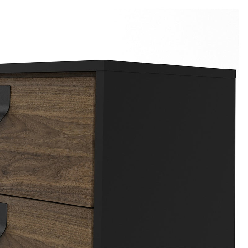 Ry Matt Black and Walnut Sideboard by Lavishway | Sideboards-41334