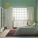 Ry Double Matt White 6 Drawers Chest by Lavishway | Chest Of Drawers-34383