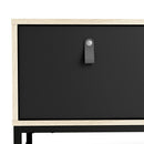 Stubbe Oak and Matt Black TV Unit by Lavishway | TV Units Cabinets-41348