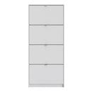 Shoes 4 Tilting Doors & 1 Layer Shoe Cabinet by Lavishway | Shoe Cabinet