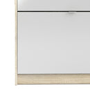Shoes 4 Tilting & 1 Mirror Door Shoe Cabinet by Lavishway | Shoe Cabinets-34772