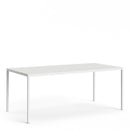 Family White Melamine Top Large Dining Table by Lavishway | Dining Tables-29684
