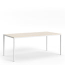 Family Oak Top With White Legs Dining Table by Lavishway | Dining Tables-34650