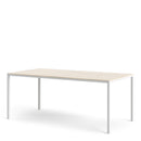Family Oak Top With White Legs Dining Table by Lavishway | Dining Tables-34648