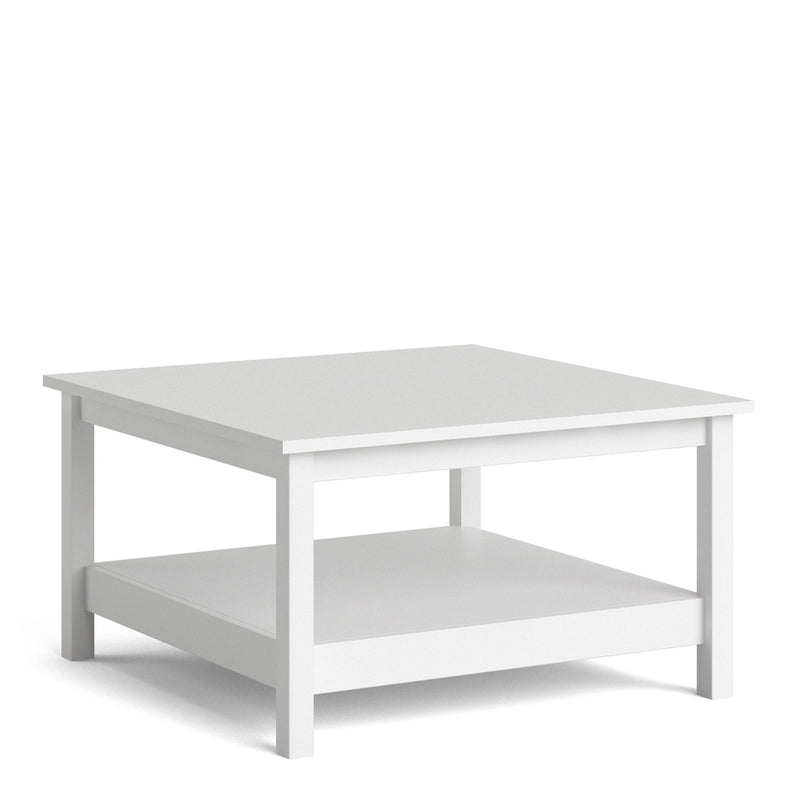 Madrid White Finish Coffee Table by Lavishway | Coffee Tables-29462
