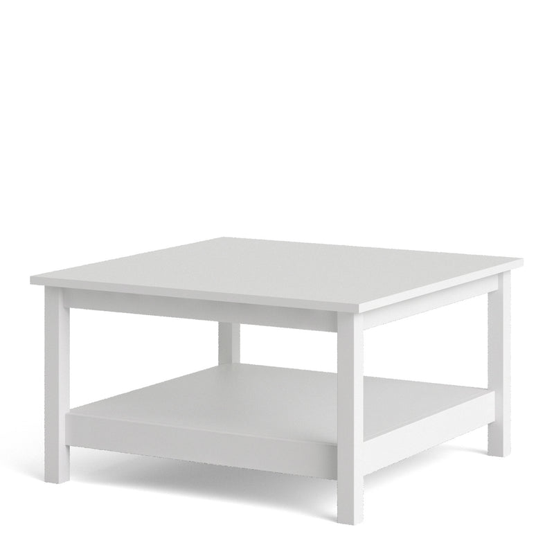 Madrid White Finish Coffee Table by Lavishway | Coffee Tables-29464