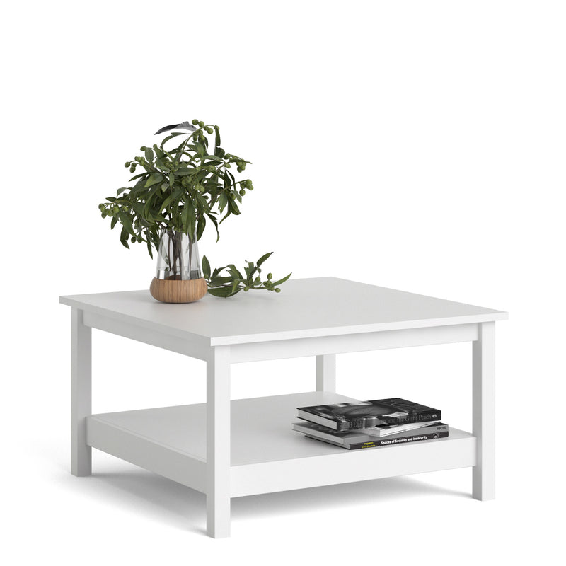 Madrid White Finish Coffee Table by Lavishway | Coffee Tables-29461