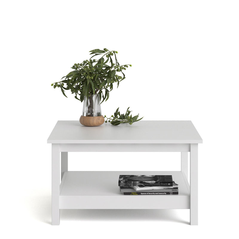 Madrid White Finish Coffee Table by Lavishway | Coffee Tables-29463