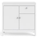 Madrid White Wooden 2 Doors Large Sideboard by Lavishway | Sideboards-29508