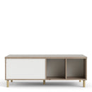 Rome White & Oak Sliding Top Coffee Table