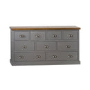 Byland 9 Drawers Solid Wood Chest by Lavishway | Chest Of Drawers-40035