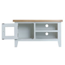 Tattershall Oak Top Standard Grey TV Unit by Lavishway | TV Units Cabinets-34955