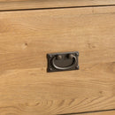 Chunky Oak Planed Smooth Filing Cabinet by Lavishway | Hallway Cabinets-32474